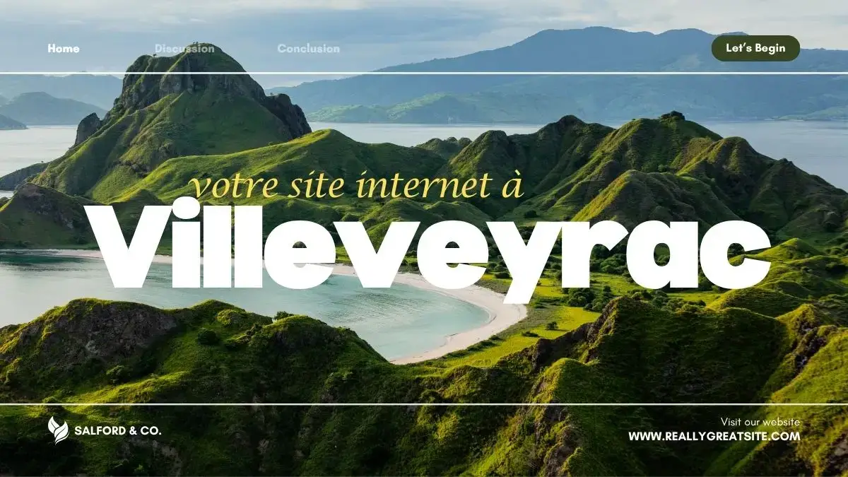 Création de site internet à Villeveyrac (34560)